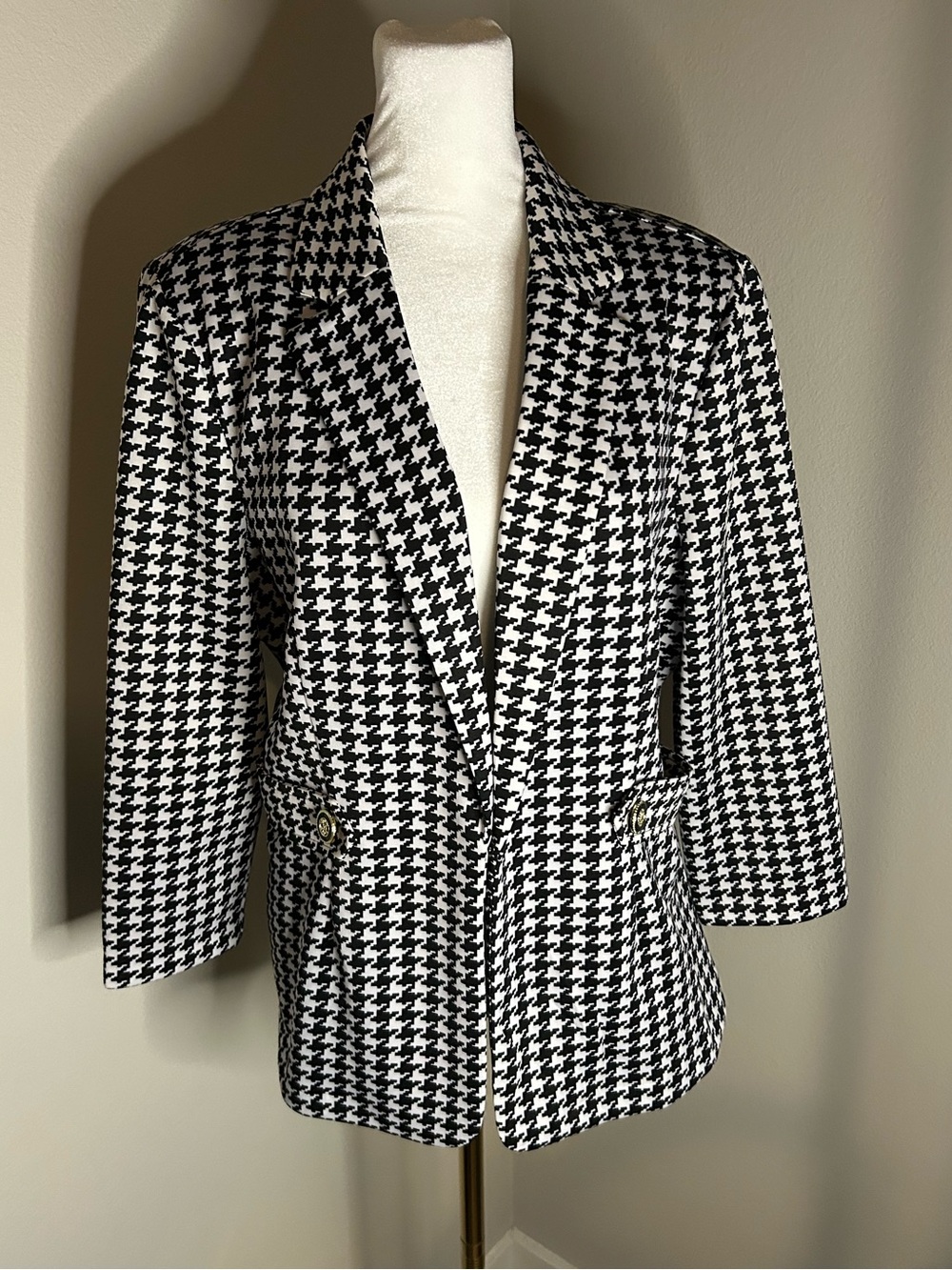 Houndstooth Blazer